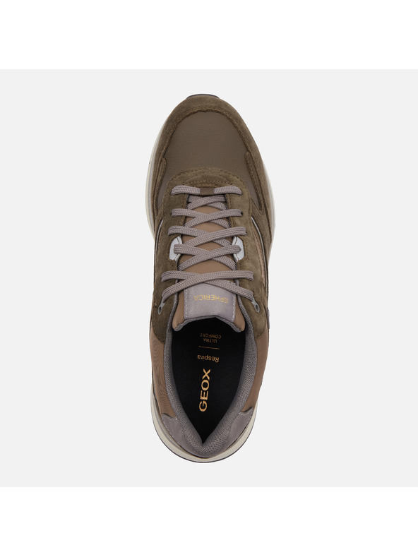 Geox Khaki pánské tenisky Geox Spherica Actif X1