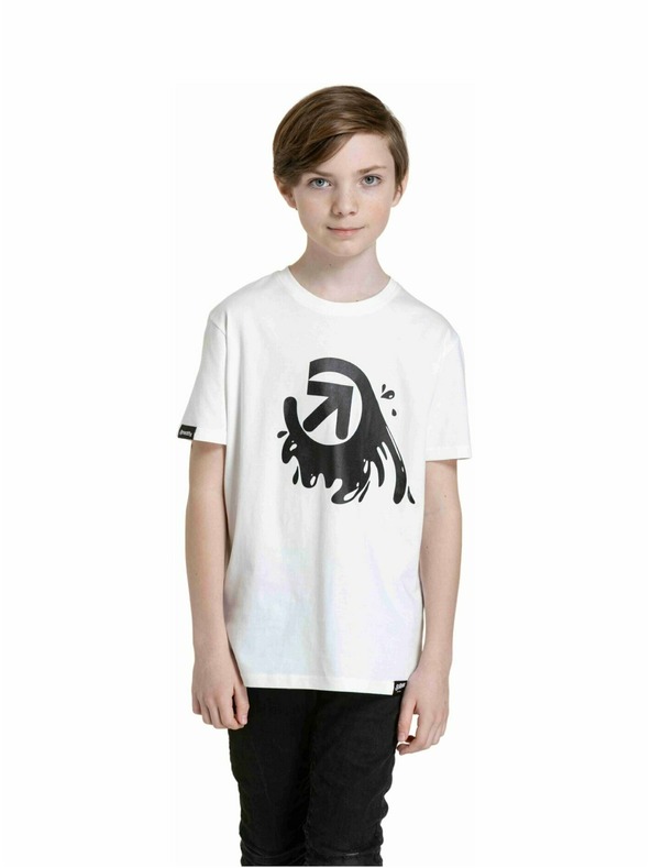 Meatfly Meatfly dětské tričko Splash White | Bílá
