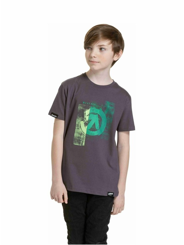 Meatfly Meatfly dětské tričko Artee Mystic Grey