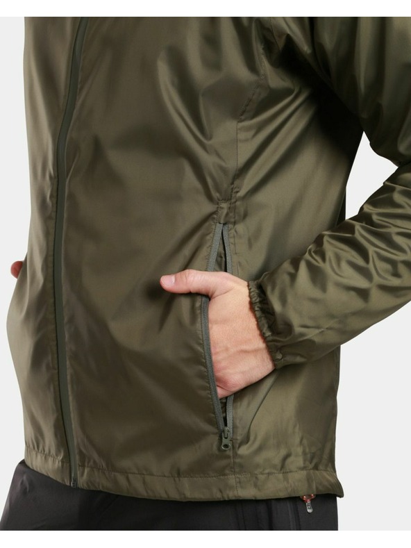 Kilpi Outdoorová nepromokavá bunda Kilpi JALUU-U Tmavě zelená