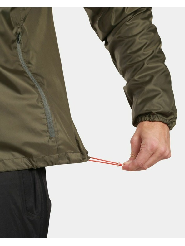 Kilpi Outdoorová nepromokavá bunda Kilpi JALUU-U Tmavě zelená