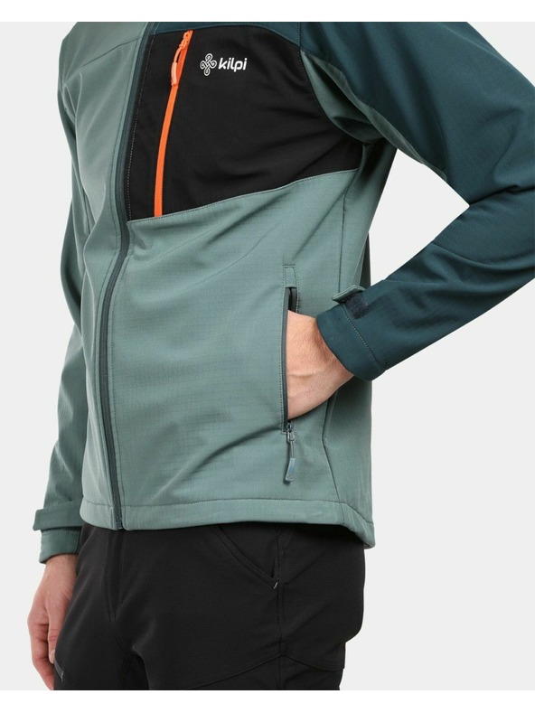 Kilpi Pánská softshellová bunda Kilpi ONTAVIO-M Khaki