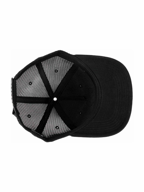 Meatfly Meatfly kšiltovka Shaun Trucker Black / White Decent Revital | Černá | Velikost