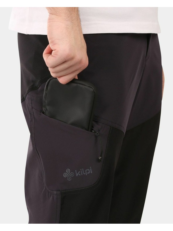 Kilpi Pánské 3/4 outdoorové kalhoty Kilpi OLPRA-M Černá