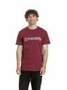 Meatfly Meatfly pánské tričko Joe Dark Wine | Červená