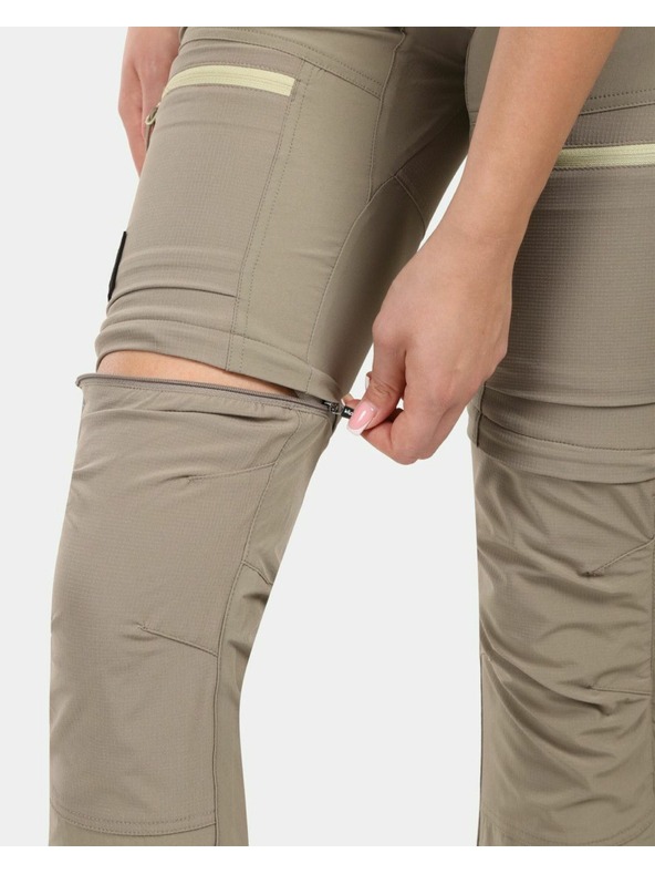Kilpi Dámské outdoorové kalhoty Kilpi HOSIO-W Khaki