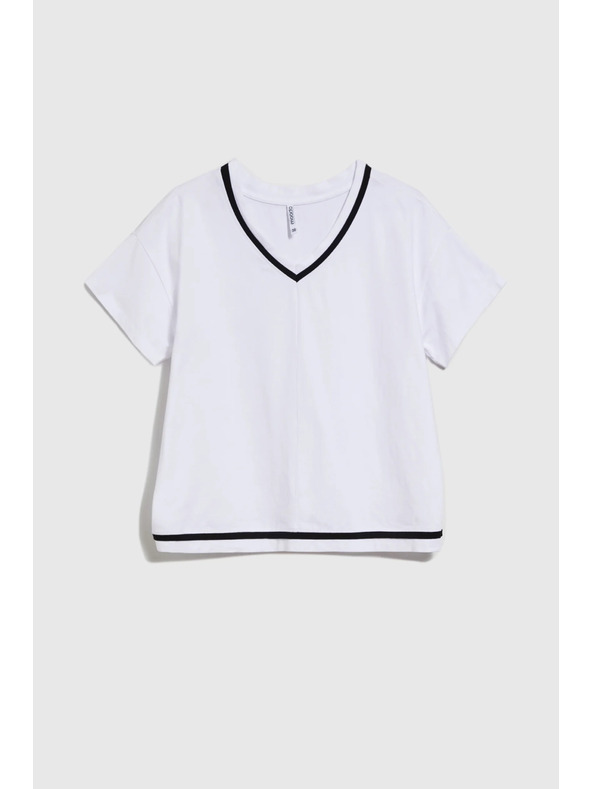 Moodo Dámské tričko Moodo – bílé