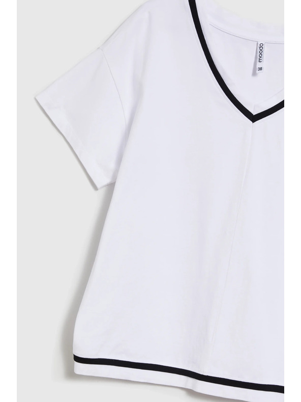Moodo Dámské tričko Moodo – bílé