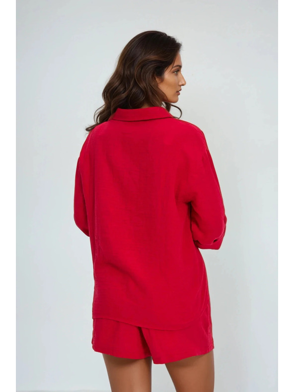 Moodo Červená dámská košile