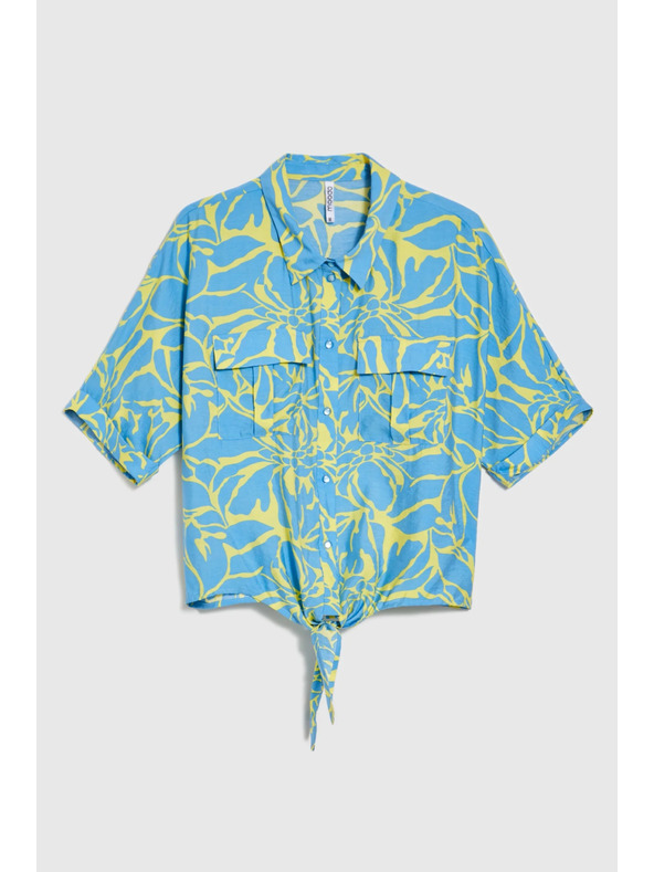 Moodo Dámská košile se zavazováním