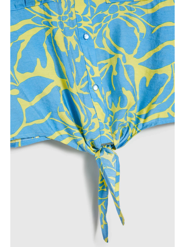 Moodo Dámská košile se zavazováním