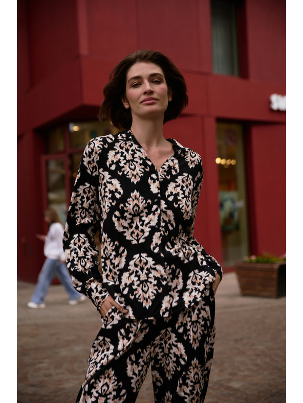 Moodo Dámská košile Moodo – černá