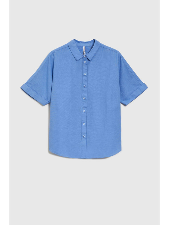 Moodo Dámská modrá košile