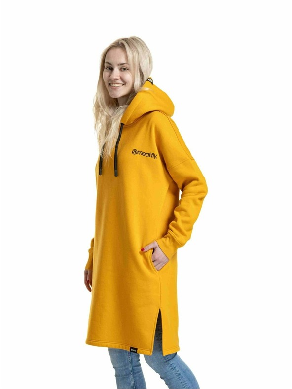 Meatfly Meatfly dámská mikina Zyra Mustard | Žlutá |