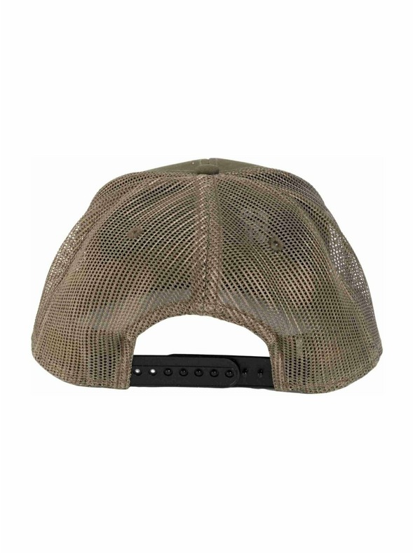Meatfly Meatfly kšiltovka Mateo Trucker Olive / Black Revital | Černá | Velikost