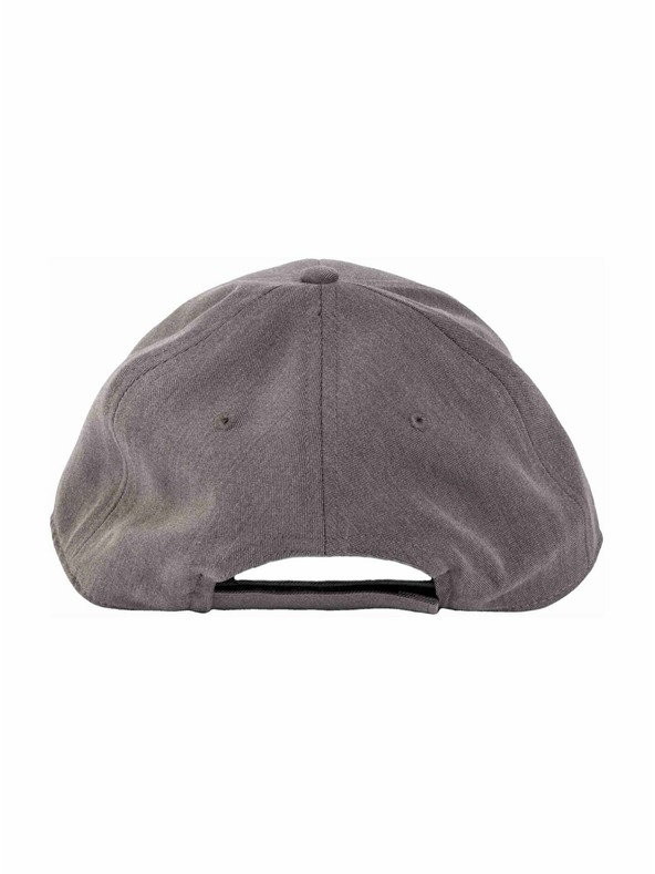 Meatfly Meatfly kšiltovka Gaten Flexfit Grey / White Logo | Šedá | Velikost
