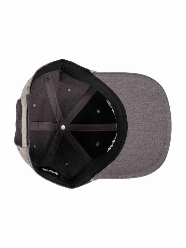Meatfly Meatfly kšiltovka Gaten Flexfit Grey / White Logo | Šedá | Velikost