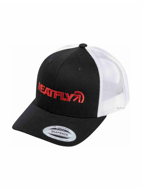 Meatfly Meatfly kšiltovka Rodie Trucker Wine / Black / White | Černá