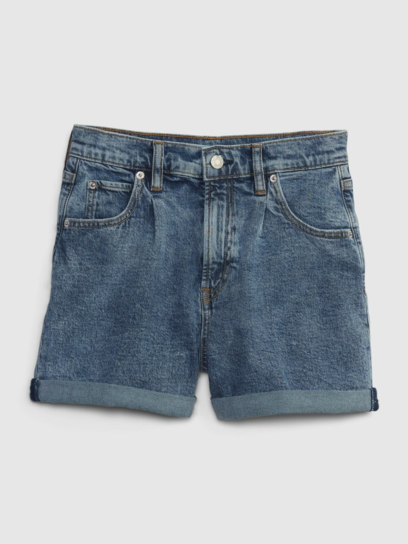 GAP Dětské džínové kraťasy mom GAP
