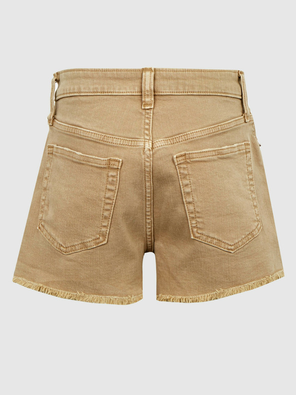 GAP Dětské khaki kraťasy Sky High Rise GAP