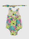 GAP Baby květované body s čelenkou GAP