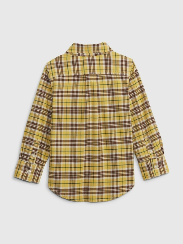 GAP Baby kostkovaná košile oxford GAP