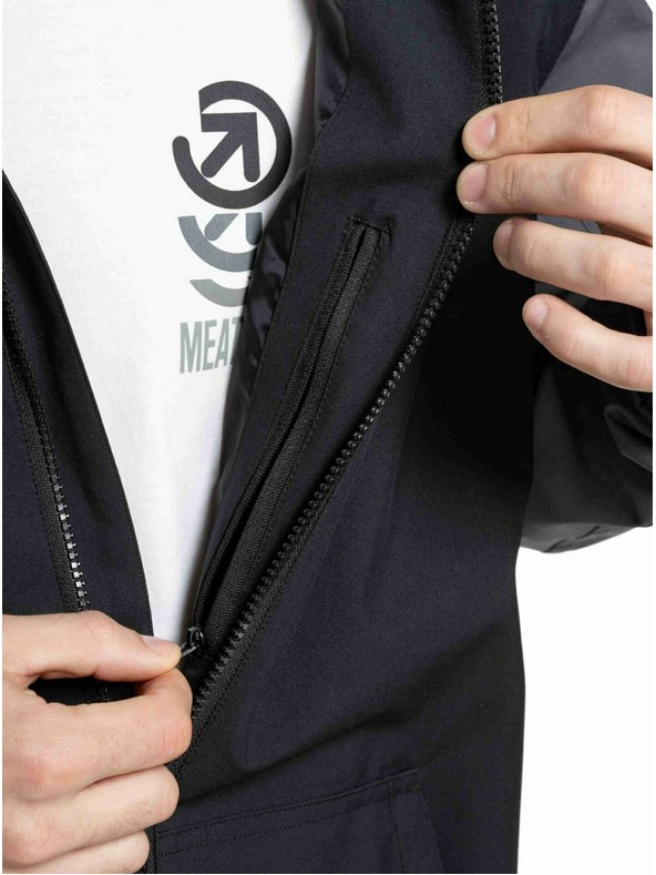 Meatfly Meatfly pánská street bunda Finn Black / Grey |