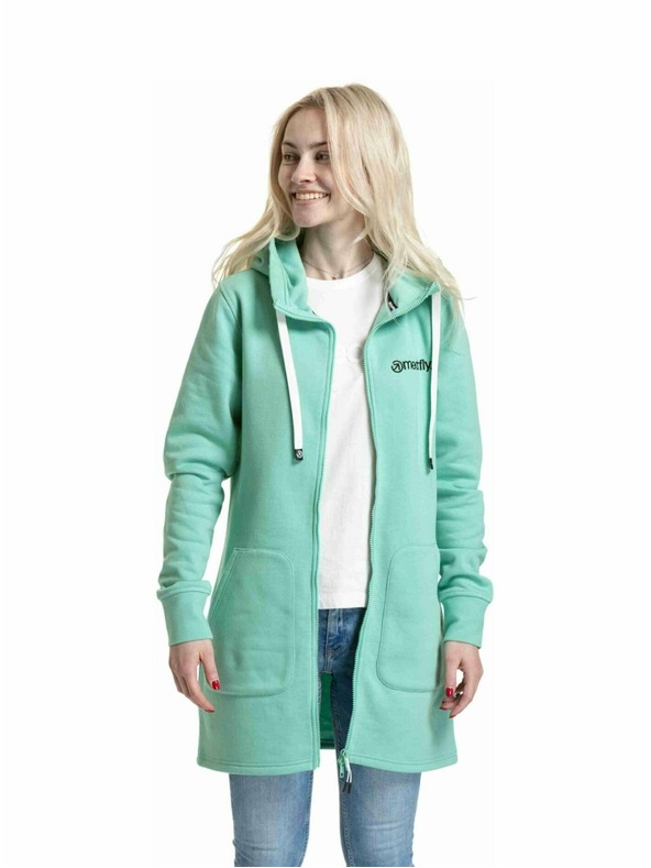 Meatfly Meatfly dámská mikina Clair Jade Green |