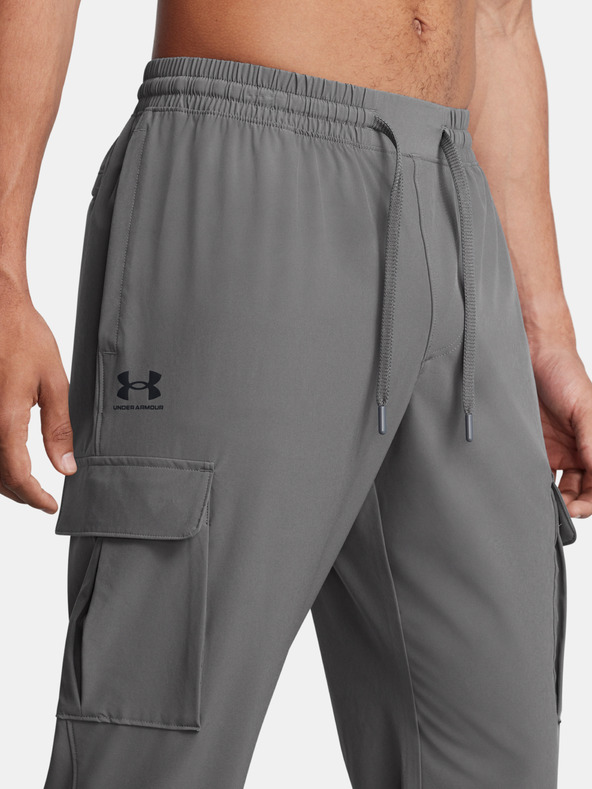 Under Armour Pánské sportovní kalhoty Under Armour UA Vibe Woven Cargo Pants-GRY