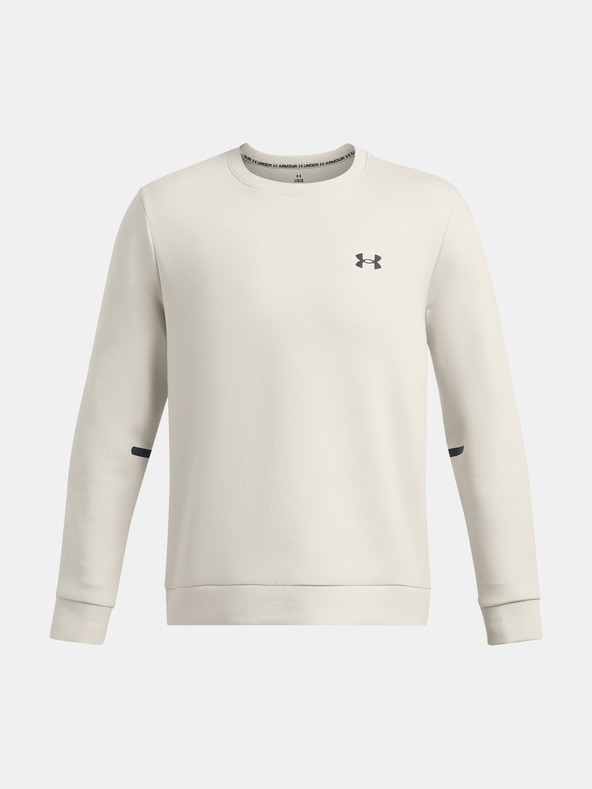 Under Armour Pánská mikina Under Armour UA Unstoppable Flc Crew EU-WHT