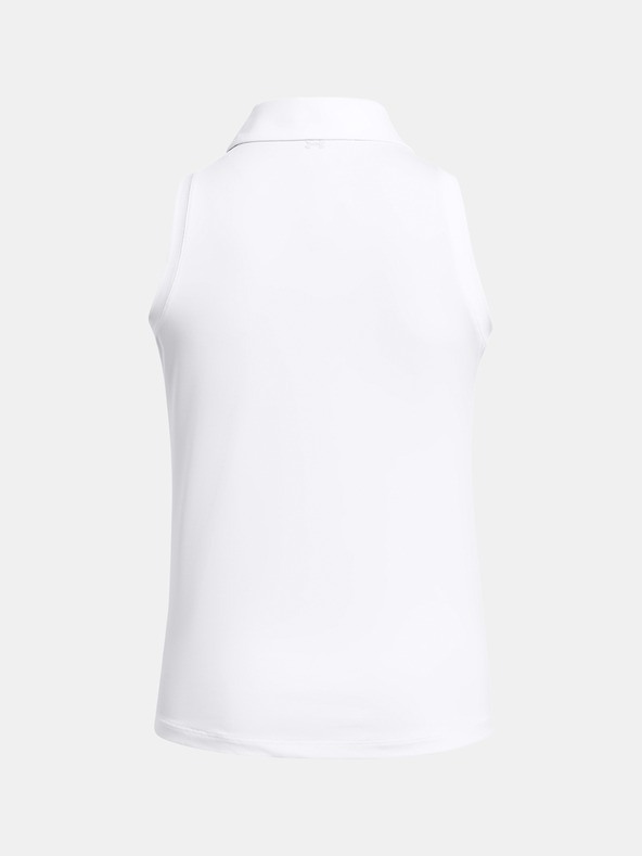 Under Armour Dámské tílko Under Armour UA Playoff SL Polo-WHT
