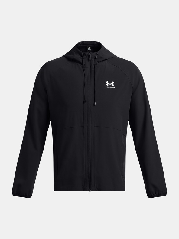 Under Armour Pánská bunda Under Armour UA Stretch Wvn WindbreakerEU-BLK
