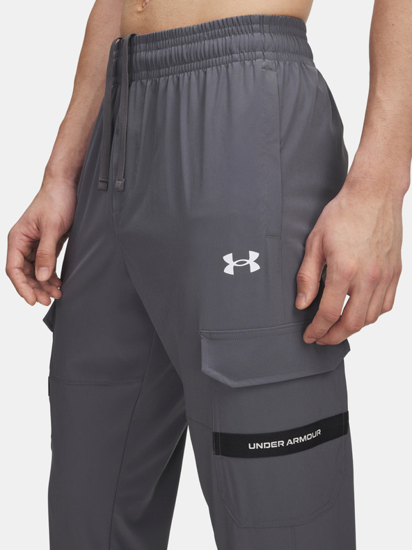 Under Armour Pánské sportovní kalhoty Under Armour UA Tech Utility Woven Pant-GRY