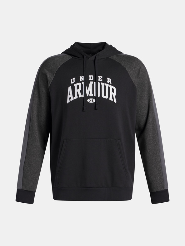 Under Armour Pánská mikina Under Armour UA Rival Flc CB Hood-BLK