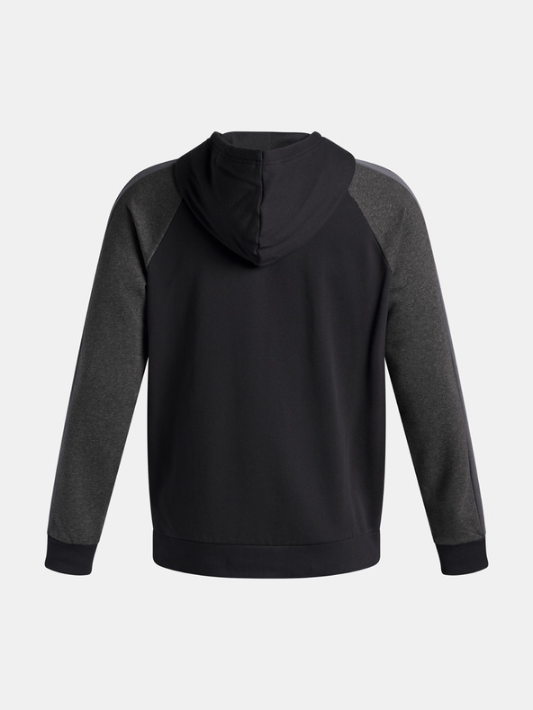 Under Armour Pánská mikina Under Armour UA Rival Flc CB Hood-BLK