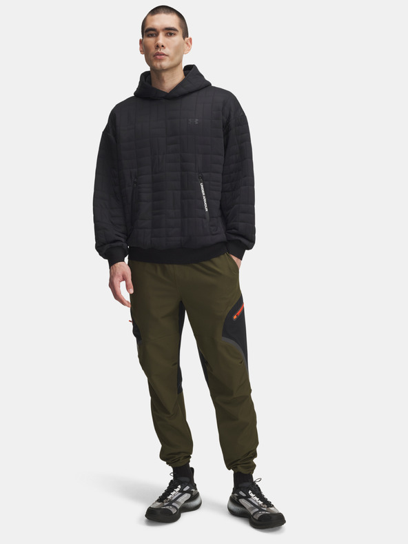 Under Armour Pánská mikina Under Armour UA Unstoppable Flc Txtr Hdy-BLK