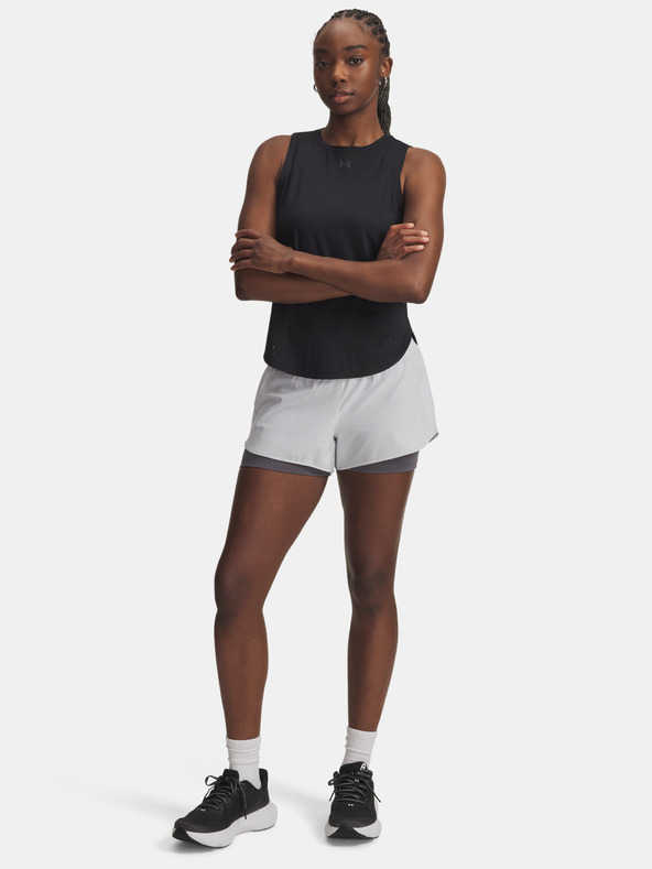 Under Armour Dámské kraťasy Under Armour UA Launch Pro 3in 2in1 Shorts-GRY