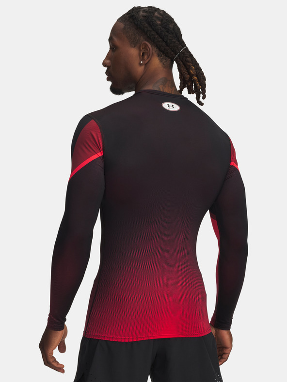 Under Armour Pánské tričko Under Armour UA Heatgear Sub Crew LS-RED