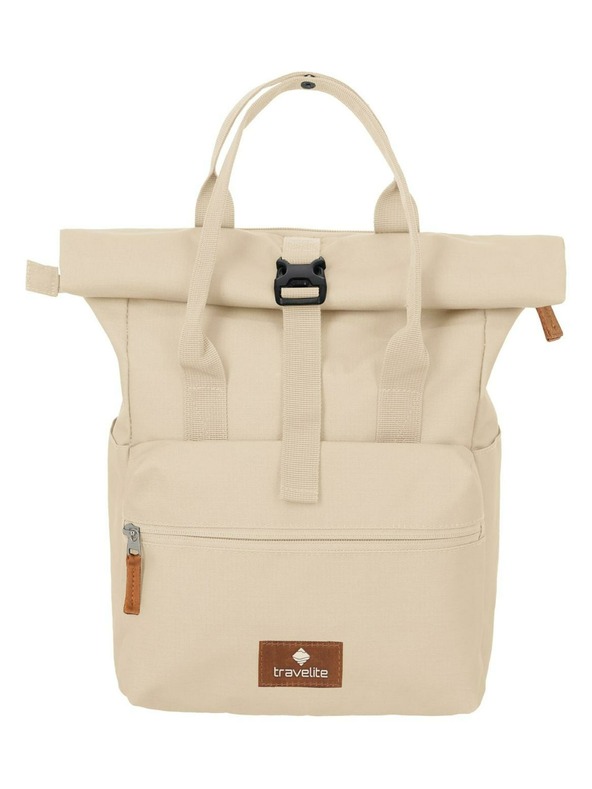 Travelite Batoh Travelite Basics Short Handle Roll-up Off-white
