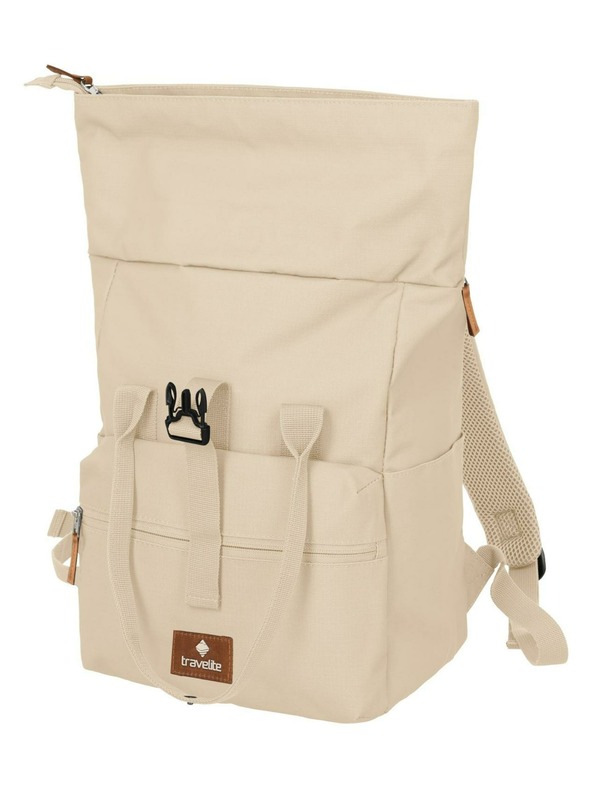Travelite Batoh Travelite Basics Short Handle Roll-up Off-white