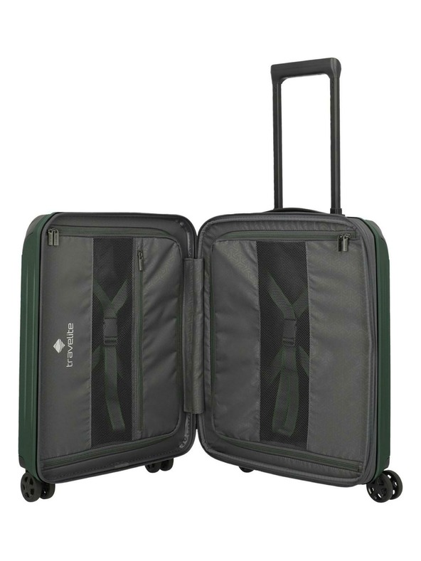 Travelite Cestovní kufr Travelite Dynamiic S exp Green