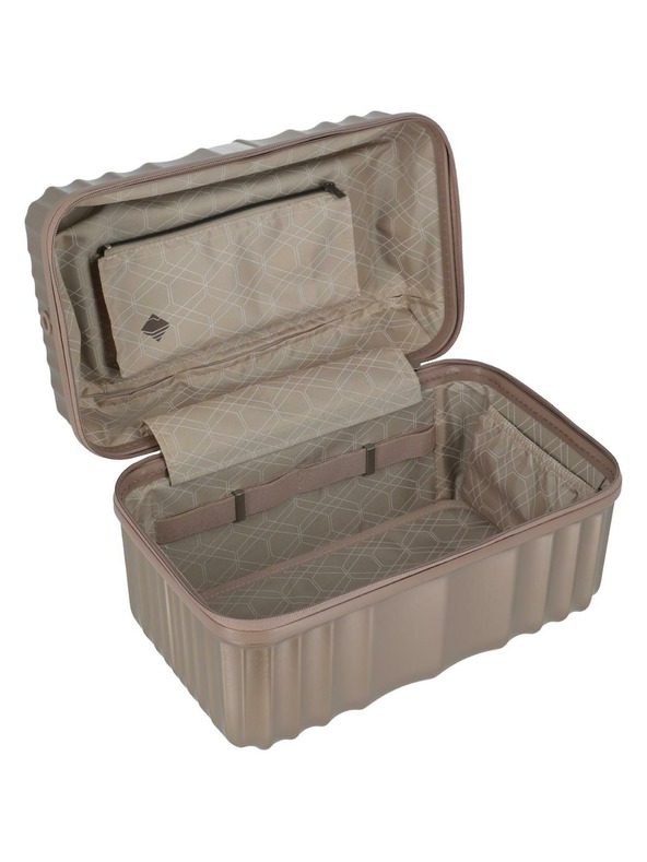 Travelite Kosmetický kufřík Travelite Paros Beauty Case Cappuccino