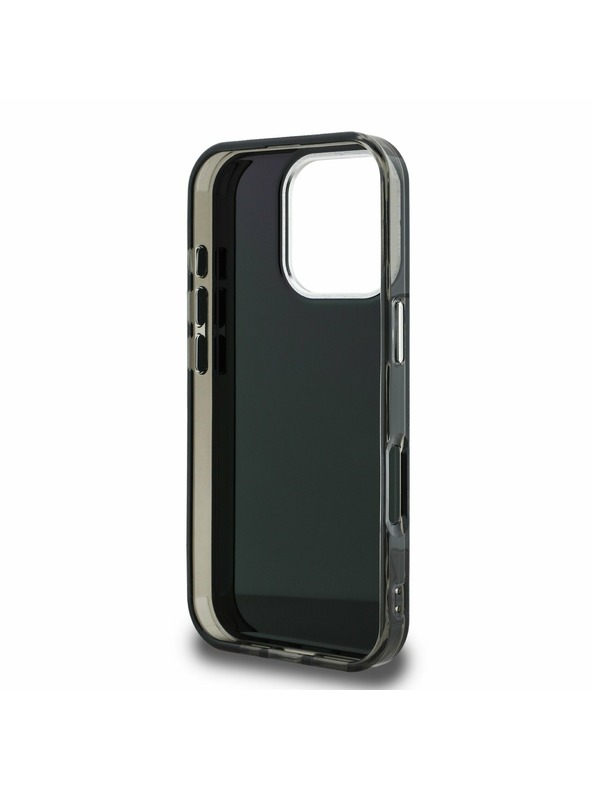 Karl Lagerfeld Karl Lagerfeld IML Aquarelle Choupette Zadní Kryt pro iPhone 16 Pro Max Black