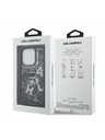 Karl Lagerfeld Karl Lagerfeld Liquid Glitter Scattered Choupette Zadní Kryt pro iPhone 16 Pro Max Black