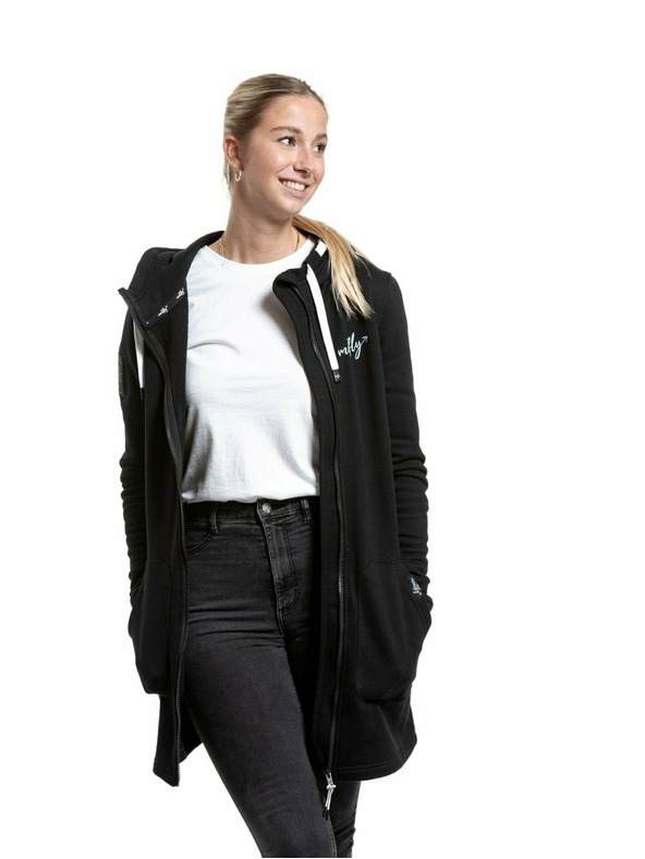 Meatfly Meatfly dámská mikina Clair Black | Černá | Velikost