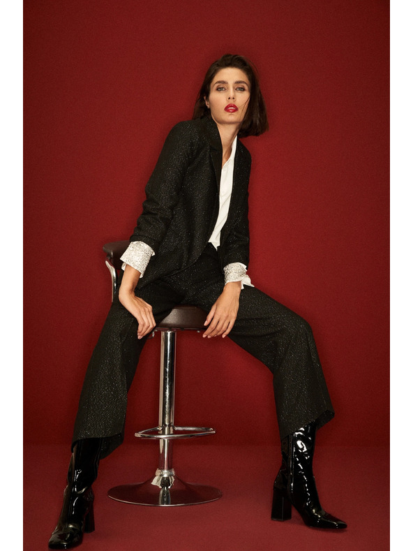 Moodo Dámské kalhoty černé