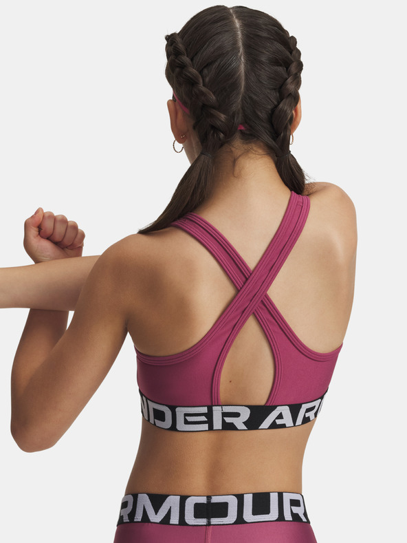 Under Armour Dívčí podprsenka Under Armour G Crossback Bra-RED