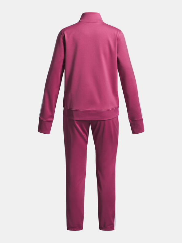 Under Armour Dívčí souprava Under Armour UA Knit Track Suit-RED
