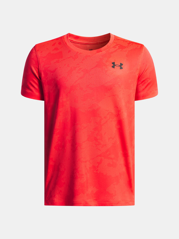 Under Armour Chlapecké tričko Under Armour UA Tech Vent Jcqrd SS-RED