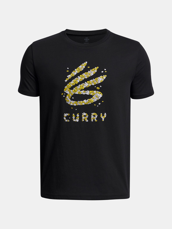 Under Armour Chlapecké tričko Under Armour Curry Trend Tee 1-BLK